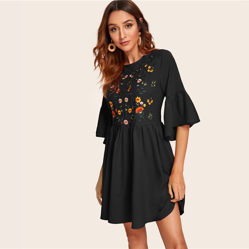 Women's Summer Embroidered Dress Women's Summer Embroidered Dress