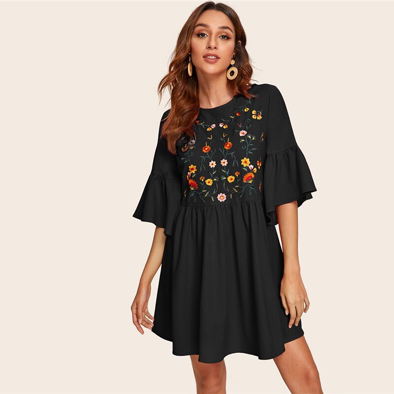 Women's Summer Embroidered Dress Women's Summer Embroidered Dress