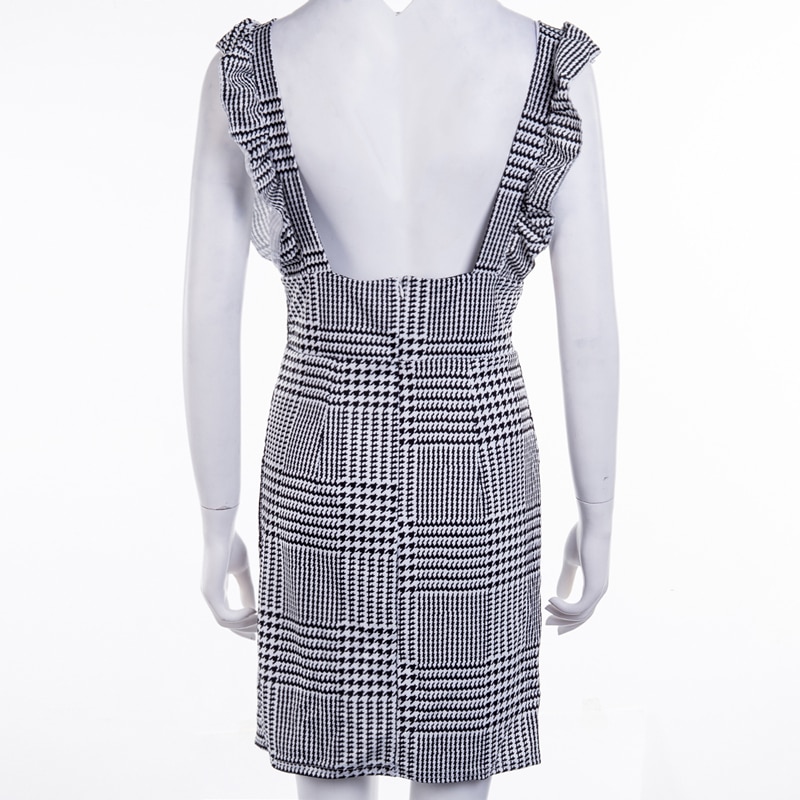 Women's Ruffled High Waist Dress Women's Ruffled High Waist Dress