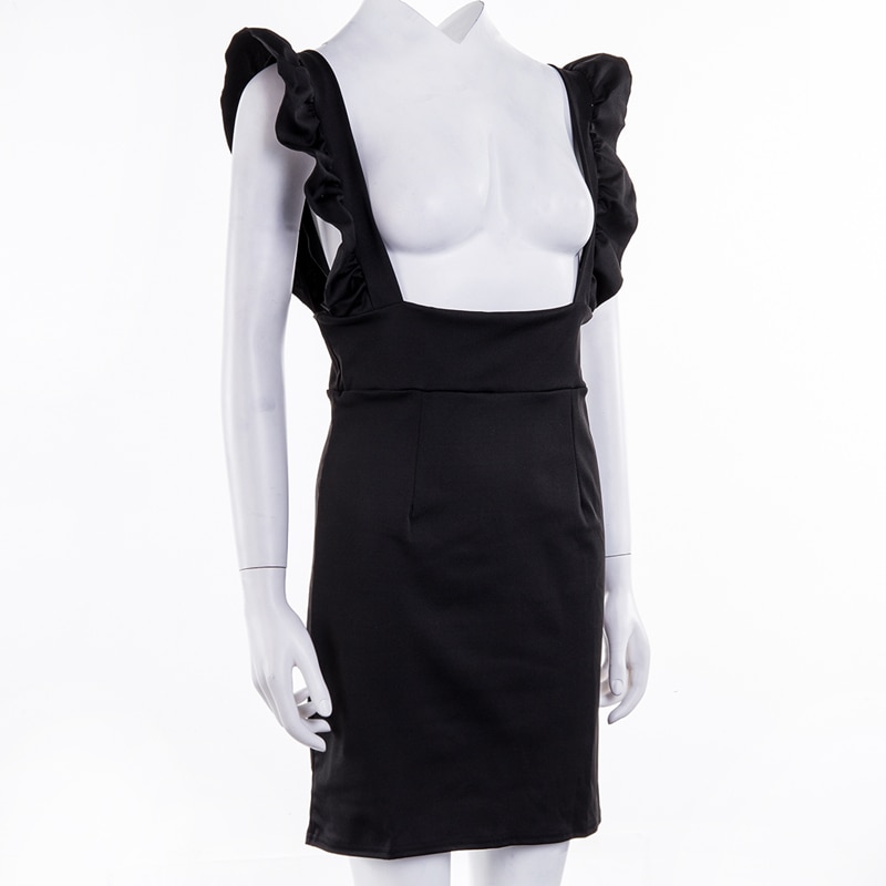 Women's Ruffled High Waist Dress Women's Ruffled High Waist Dress