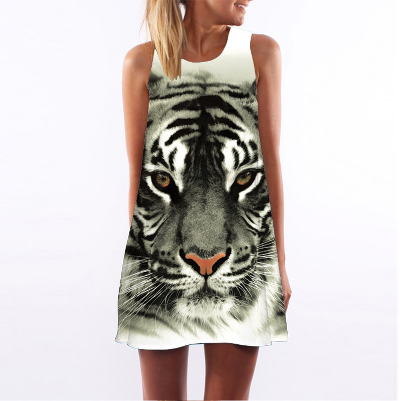 Lovely Summer Casual Sleeveless Women's Dress