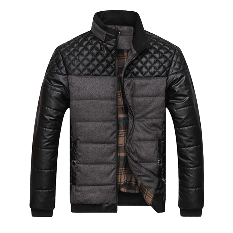 Trendy Winter Casual Padded Men's Jacket